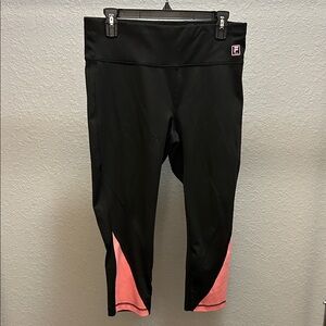 Women’s Black and Pink Leggings